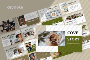 Cove Story - Restaurant Keynote Template