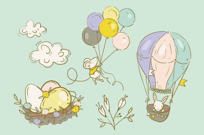 Easter Balloons