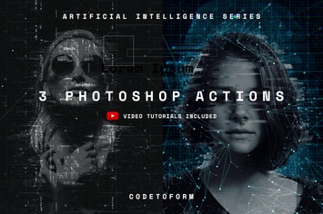 Artificial Intelligence Series Photoshop Actions