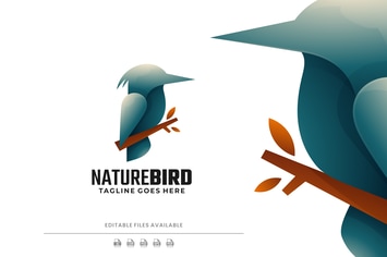 Bird Gradient Logo