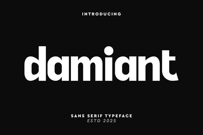 Damiant Luxury Logo Font