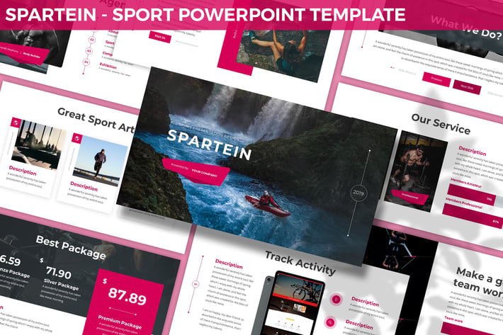 Spartein - Sport Powerpoint Template