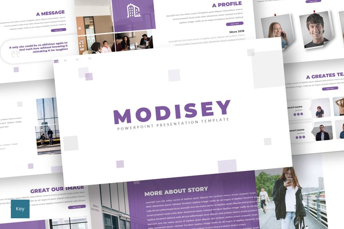 Modisey - Businesss Keynote Template