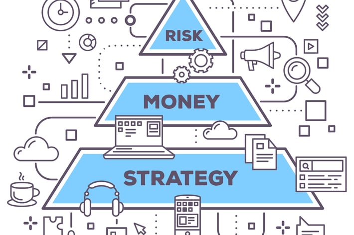 Set of templates of graphic business projects