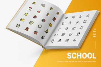 School - Icons