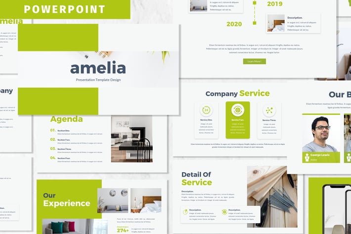 Amelia - Business Powerpoint Template