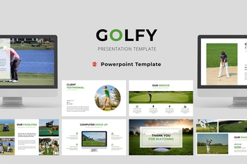 Golfy Powerpoint Presentation Template