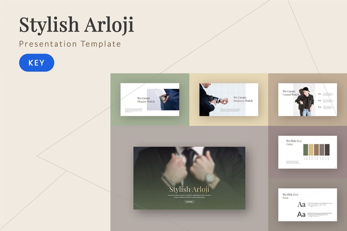 Arloji - Elegant Keynote Template