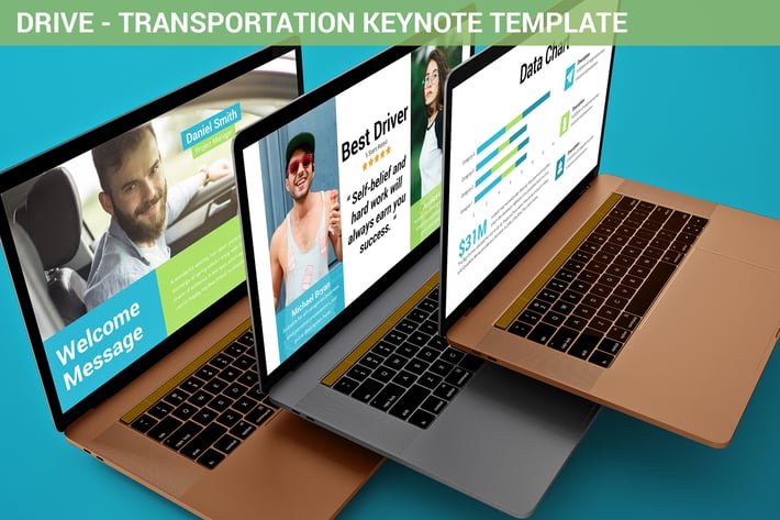 Drive - Transportation Keynote Template