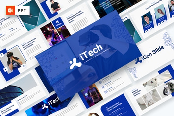 iTech - IT Solutions Services Powerpoint Template