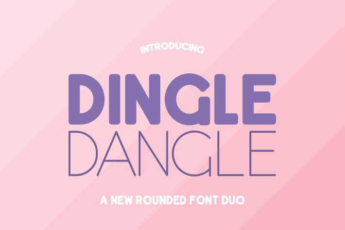 Dingle Dangle Font Duo