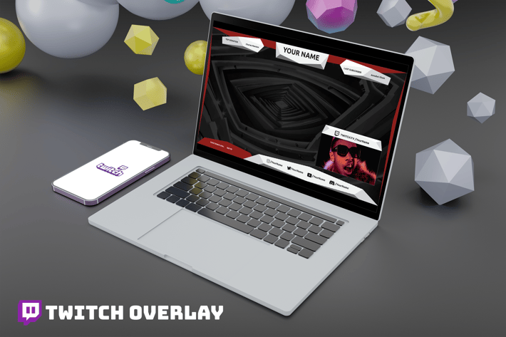 Prism - Twitch Overlay Template