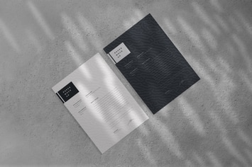 A4 Paper Mockup PSD Template