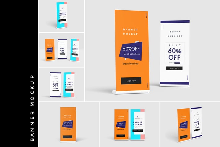 Roll Up Banner - Mock-Up