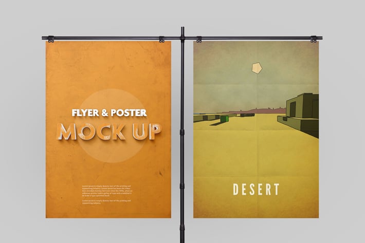 Poster Mockup vol.2 / 10 Different Images 