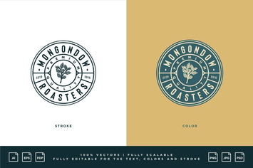 Coffee Logo - Mongondow Roasters
