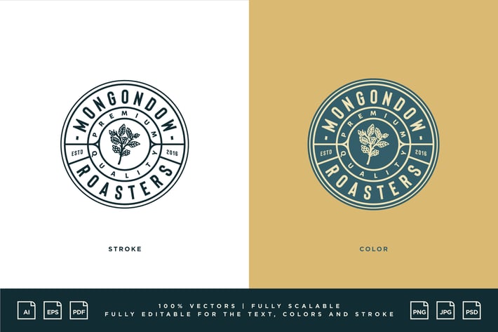 Coffee Logo - Mongondow Roasters