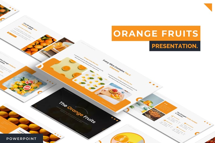 Orange Fruits - Powerpoint Template