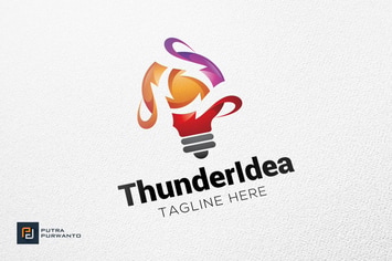 Thunder Idea - Logo Template