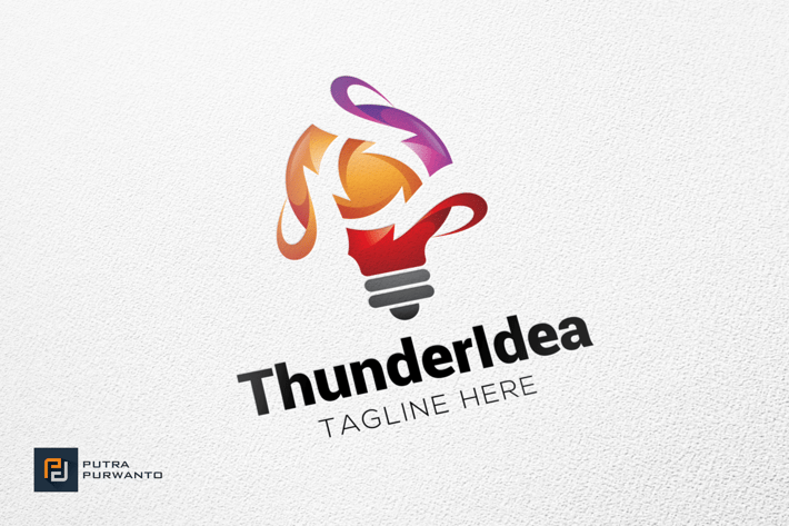 Thunder Idea - Logo Template