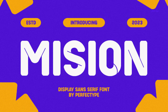Mision Modern Futuristic Sans Serif Font
