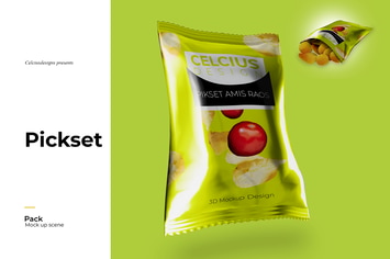 Snack Bag Mock Up