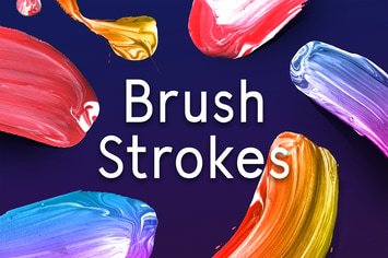 Paint Brush Strokes