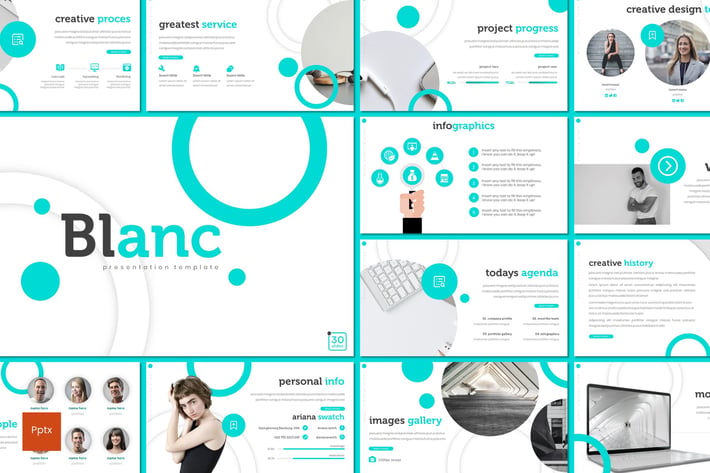 Blanc - Powerpoint Template