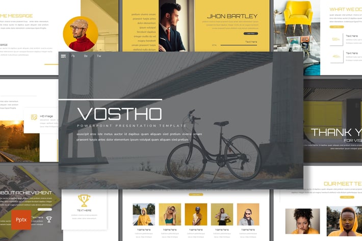Vostho - Creative Powerpoint Template