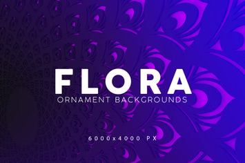 Flora Gradient Backgrounds
