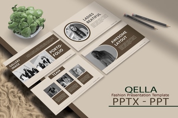 QELLA - Fashion Powerpoint Template