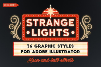 Strange Lights for Adobe Illustrator
