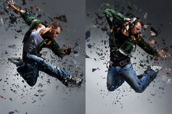 Shatter 2 Photoshop Action