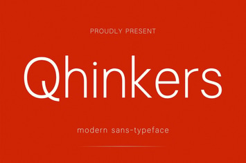 Qhinkers-Modern Sans
