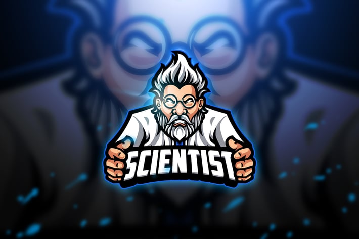 Scientist - Mascot & Esport Logo