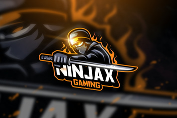  Ninjax Gaming - Mascot & Esport Logo