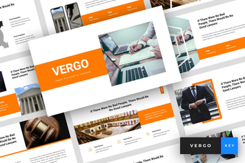 Vergo - Lawyer Keynote Template