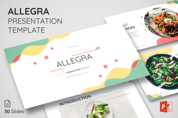 ALLEGRA - Powerpoint Presentation Template