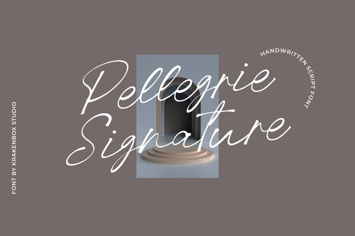 Pellegrie Signature - Script