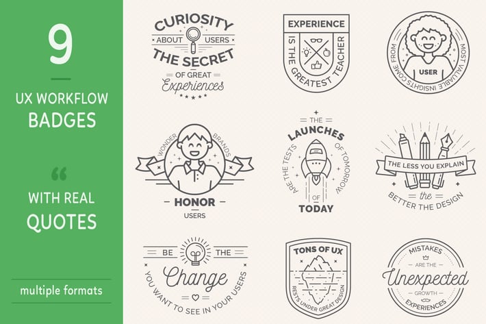 UX Workflow - Badges