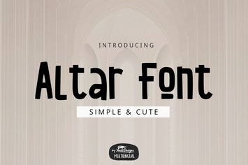 Altar Font