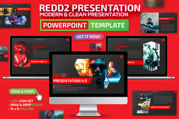 Redd2 Powerpoint Presentation Template