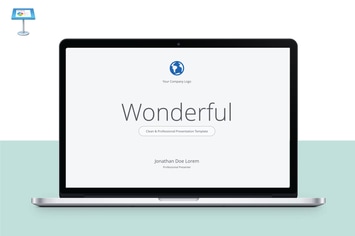 WONDERFUL - Multipurpose Keynote Template V19
