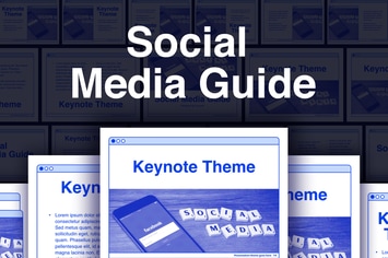 Social Media Guide Keynote Template