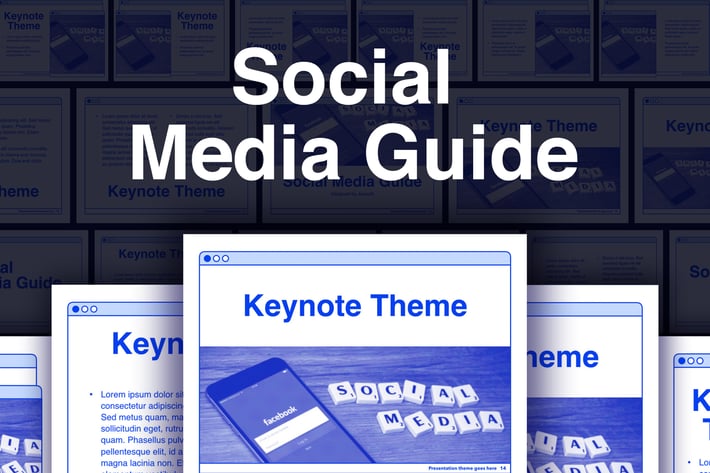 Social Media Guide Keynote Template