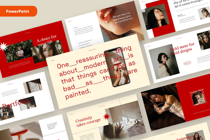RAMASOK - Creative Studio Powerpoint