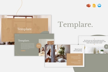 Templare - GSLIDE KEY PPTX TEMPLATE
