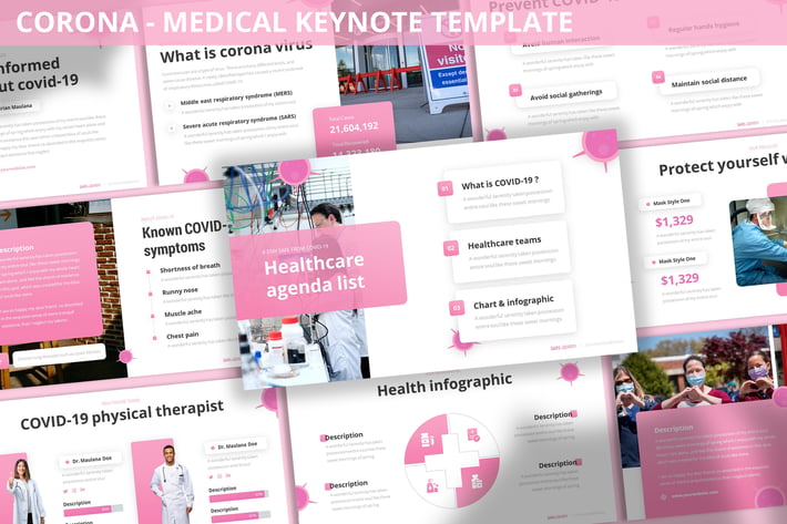 Corona - Medical Keynote Template