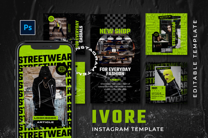Ivore - Hype Instagram Stories and Post