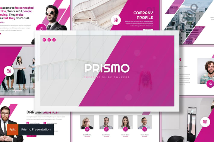 Prismo - Creative Powerpoint Template
